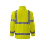Kép 3/3 - RIMECK HV FLEECE JACKET JÓL LÁTHATÓSÁGI POLÁR PULÓVER FLUORESZKÁLÓ SÁRGA