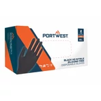 Kép 2/2 - Portwest Orange HD egyszerhasználatos kesztyű (100 db) fekete
