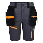 Kép 1/2 - Portwest EV4 holster rövidnadrág (levehető holster zsebbel) metál szürke