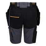 Kép 2/2 - Portwest EV4 holster rövidnadrág (levehető holster zsebbel) metál szürke