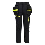 Kép 1/2 - Portwest EV4 holster nadrág (levehető holster zsebbel) fekete rövidített