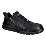 Kép 1/2 - Portwest FC32 - Composite Textile Trainer munkavédelmi cipő S1PS ESD SR FO fekete/szürke