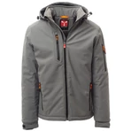 Kép 1/2 - PAYPER CREEK PAD BÉLELT SOFTSHELL KABÁT SZÜRKE-FEKETE