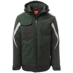 Kép 1/3 - PAYPER WONDER PAD BÉLELT SOFTSHELL KABÁT ERDŐZÖLD-FEKETE