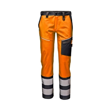 SIR SAFETY SYSTEM MISTRAL STRETCH JÓL LÁTHATÓSÁGI NADRÁG NARANCS-SZÜRKE 