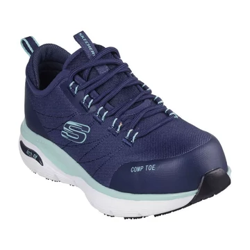 SKECHERS WORK ARCH FIT SR-EBINAL NŐI MUNKAVÉDELMI CIPŐ LILA-KÉK