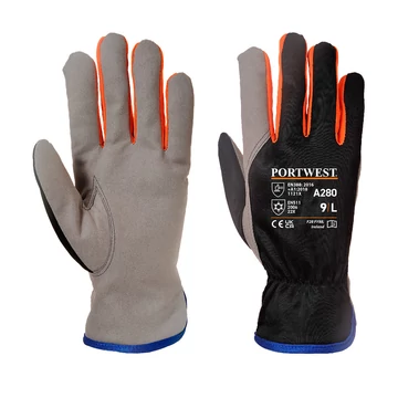 Portwest Wintershield kesztyű fekete/narancs