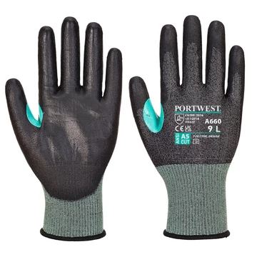 Portwest VHR18 PU Cut kesztyű fekete