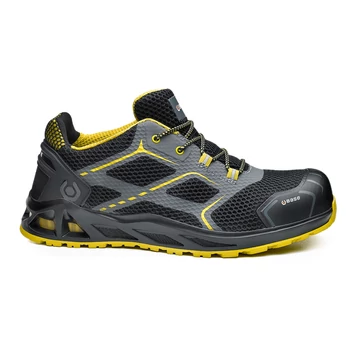 BASE K-Step/K-Speed/K-Move munkavédelmi cipő S1P HRO SRC fekete/sárga