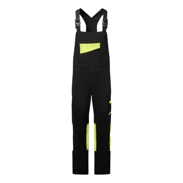 Portwest WX2 Eco Stretch kantáros nadrág fekete/sárga