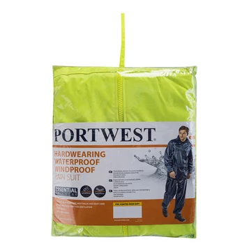 Portwest Classic esőruha (2 részes öltöny) sárga
