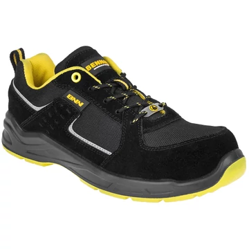 BENNON S1P ESD SPORTIS FÉLCIPŐ FEKETE SZÜRKE SÁRGA