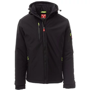 PAYPER CREEK PAD BÉLELT SOFTSHELL KABÁT FEKETE FEKETE