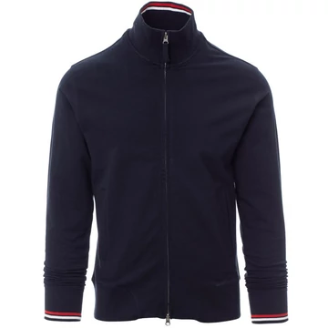 PAYPER MAVERICK 2.0 CIPZÁRAS PULÓVER SÖTÉTKÉK