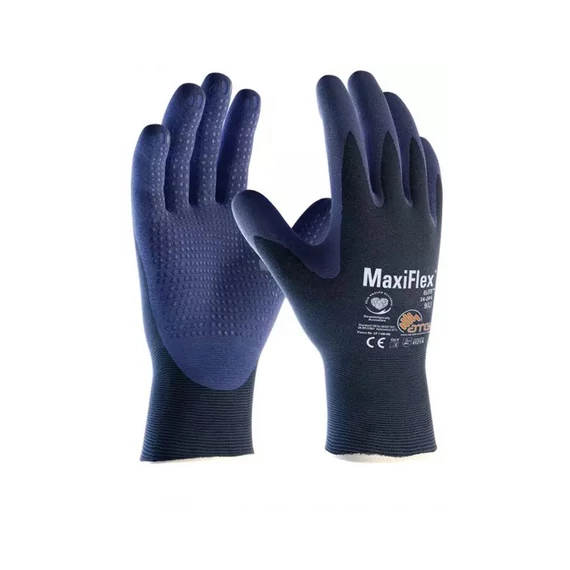 ATG MAXIFLEX ELITE PONTOZOTT MUNKAVÉDELMI KESZTYŰ KÉK