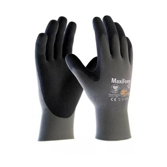 ATG MAXIFOAM LITE MÁRTOTT MUNKAVÉDELMI KESZTYŰ FEKETE