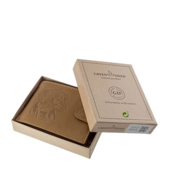 GREENDEED PÉNZTÁRCA TACSKÓ MINTÁVAL