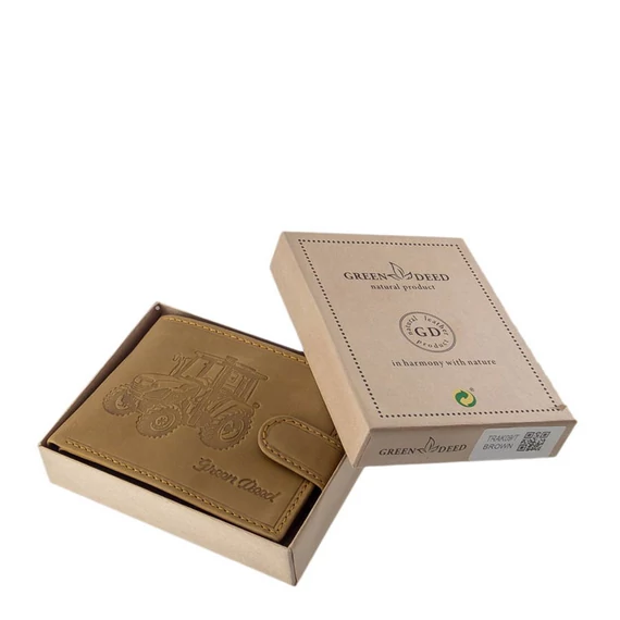 GREENDEED PÉNZTÁRCA TRAKTOR MINTÁVAL