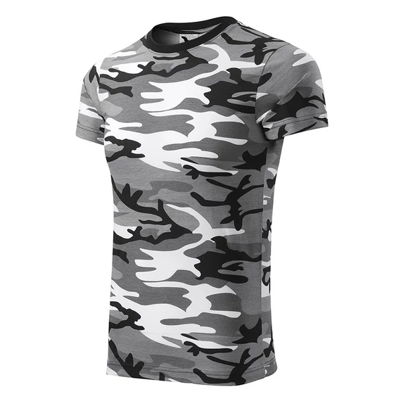 MALFINI 144 UNISEX CAMOUFLAGE PÓLÓ TEREPMINTÁS 