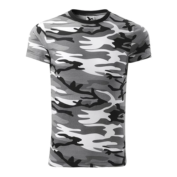 MALFINI 144 UNISEX CAMOUFLAGE PÓLÓ TEREPMINTÁS 