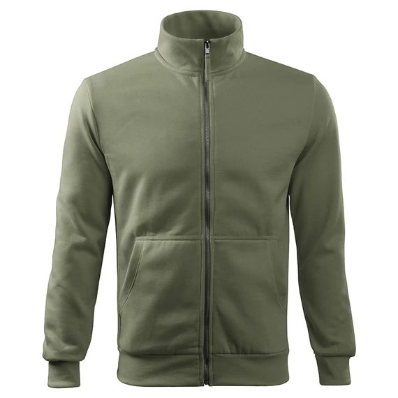 MALFINI 407 ADVENTURE ZIPPES PULÓVER MILITARY ZÖLD
