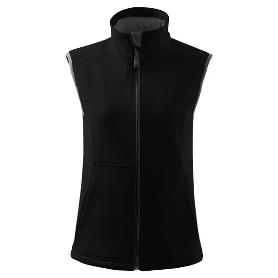 MALFINI 516 VISION SOFTSHELL NŐI MELLÉNY FEKETE 