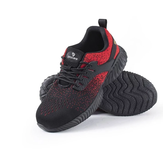 PROCERA TEXO-FLY RED S1 MUNKAVÉDELMI CIPŐ PIROS