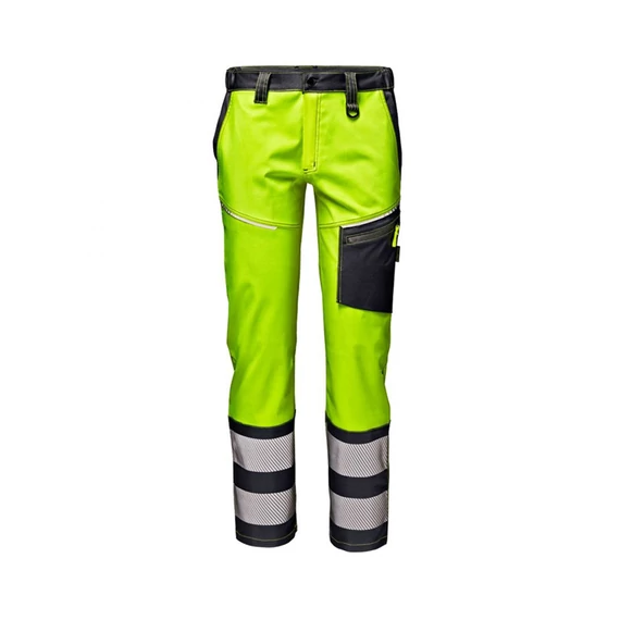 SIR SAFETY SYSTEM MISTRAL STRETCH JÓL LÁTHATÓSÁGI NADRÁG SÁRGA-SZÜRKE 