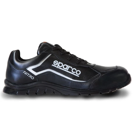 SPARCO NITRO FEKETE MUNKAVÉDELMI CIPŐ 