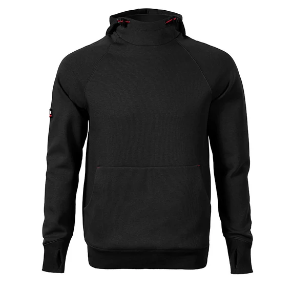 RIMECK JACKET VERTEX HOODIE FÉRFI PULÓVER FEKETE