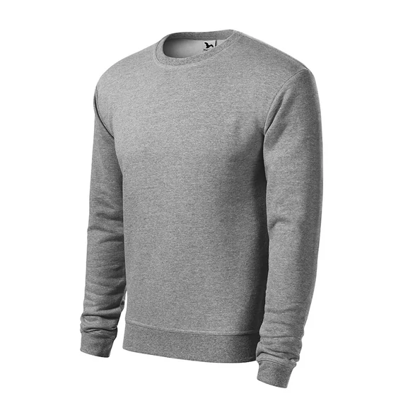 MALFINI 406 ESSENTIAL PULÓVER MELÍROZOTT SZÜRKE