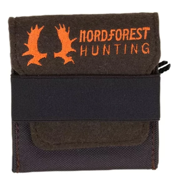 NORDFOREST HUNTING FILC GOLYÓS LŐSZERTARTÓ BARNA