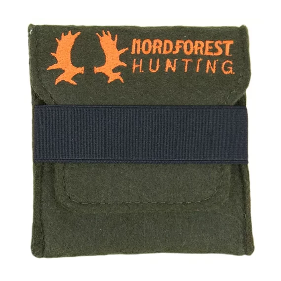 NORDFOREST HUNTING FILC GOLYÓS LŐSZERTARTÓ ZÖLD