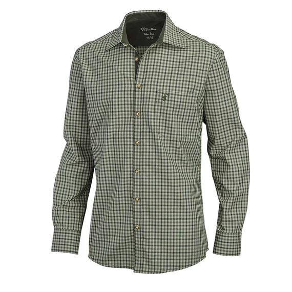 OS TRACHTEN SLIM FIT HOSSZÚUJJÚ ING OLÍVZÖLD