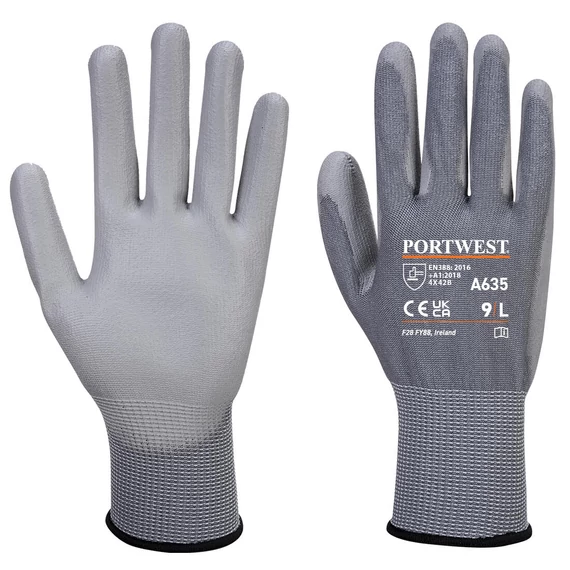 Portwest Eco 3-as vágásbiztos védőkesztyű szürke