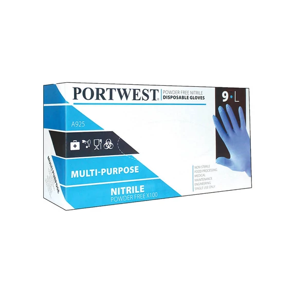 Portwest Egyszerhasználatos nitril védőkesztyű