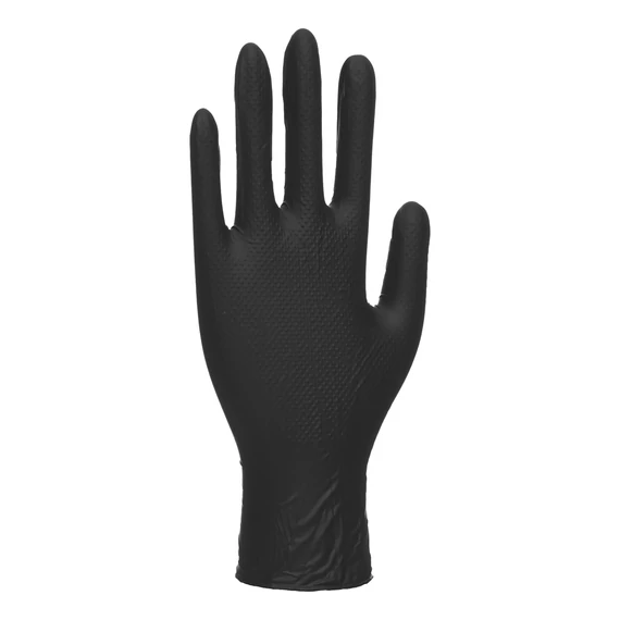 Portwest Orange HD egyszerhasználatos kesztyű (100 db) fekete