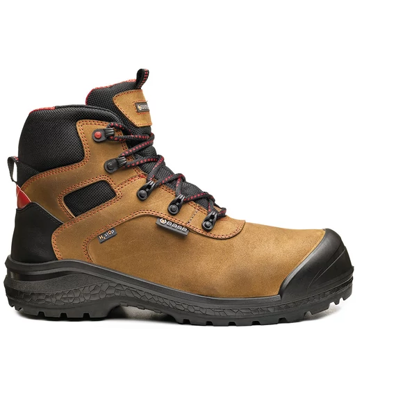BASE Be-Dry Mid/Be-Rock munkavédelmi bakancs S3 HRO HI CI WR SRC barna