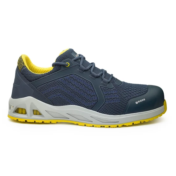 BASE K-Sprint munkavédelmi cipő  S1P SRC sötétkék/sárga