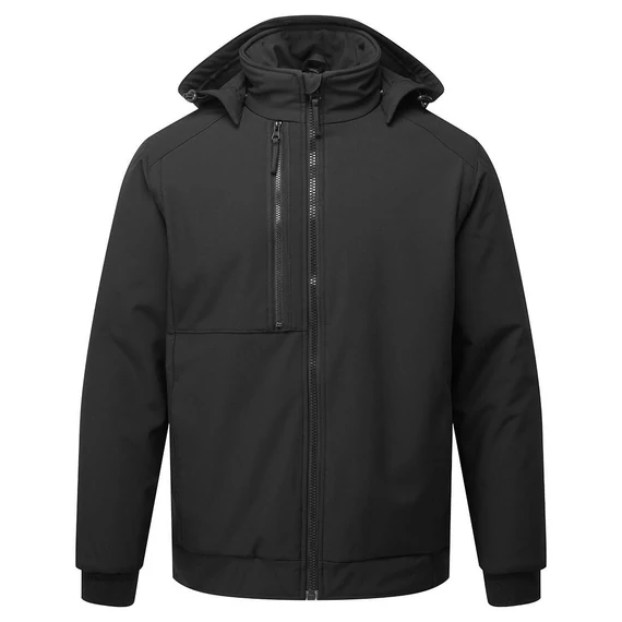 Portwest WX2 Eco bélelt softshell dzseki (2L) fekete