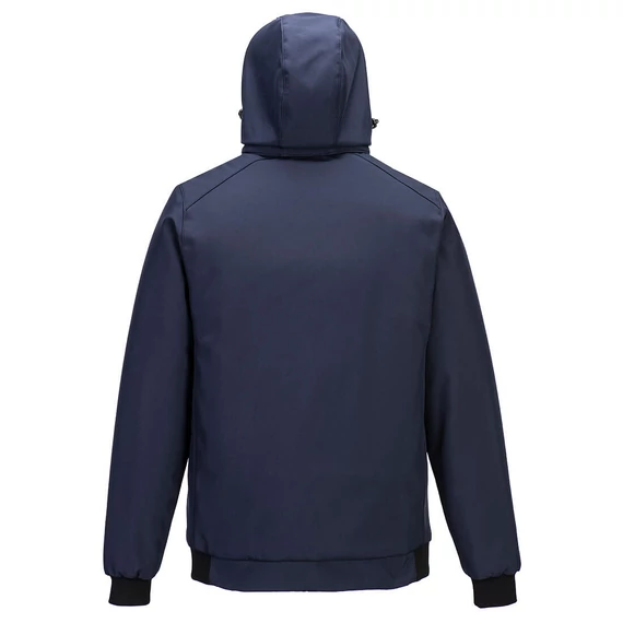 Portwest WX2 Eco bélelt softshell dzseki (2L) sötét tengerészkék