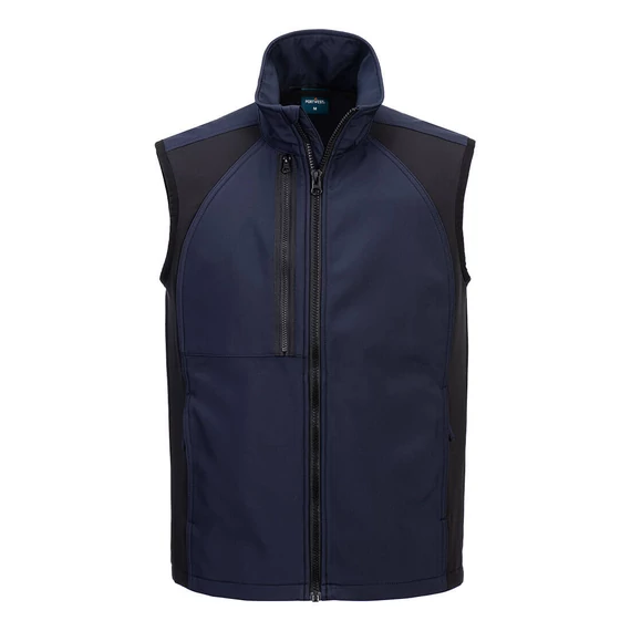 Portwest WX2 Softshell Gilet (2L) mellény sötét tengerészkék