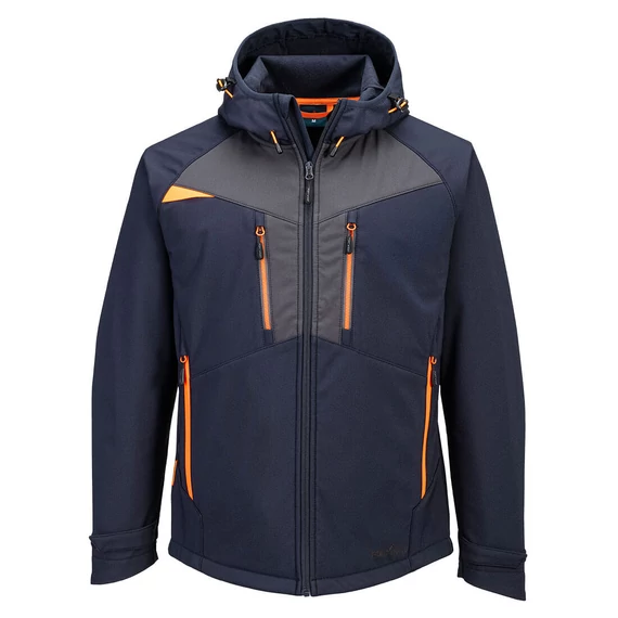 Portwest DX4 Softshell kabát sötét tengerészkék