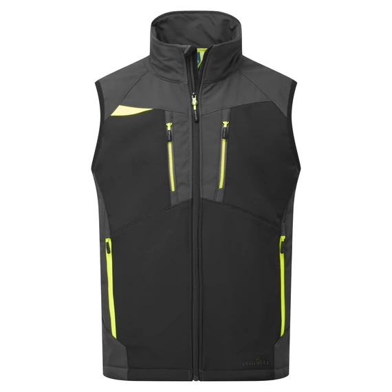 Portwest DX4 Softshell Gilet (3L) mellény metál szürke