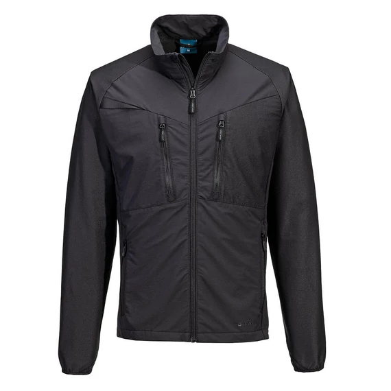 Portwest DX4 Zip Base felső fekete (egyszínű)