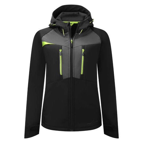 Portwest DX4 női softshell (3L) fekete