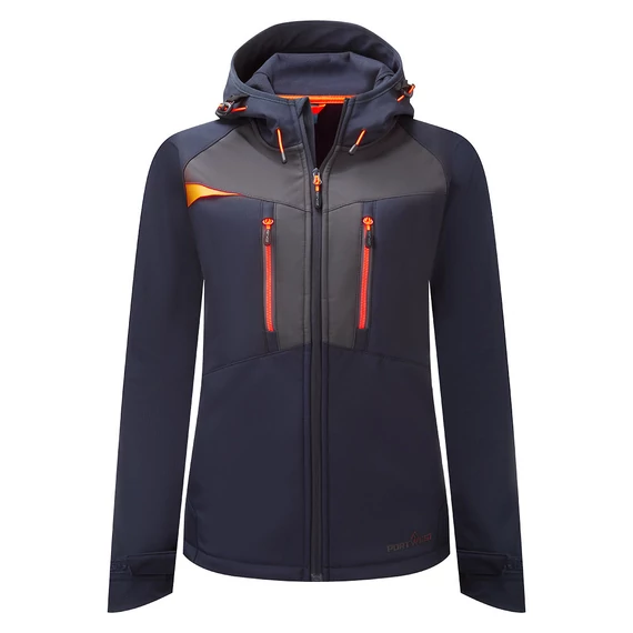 Portwest DX4 női softshell (3L) sötét tengerészkék