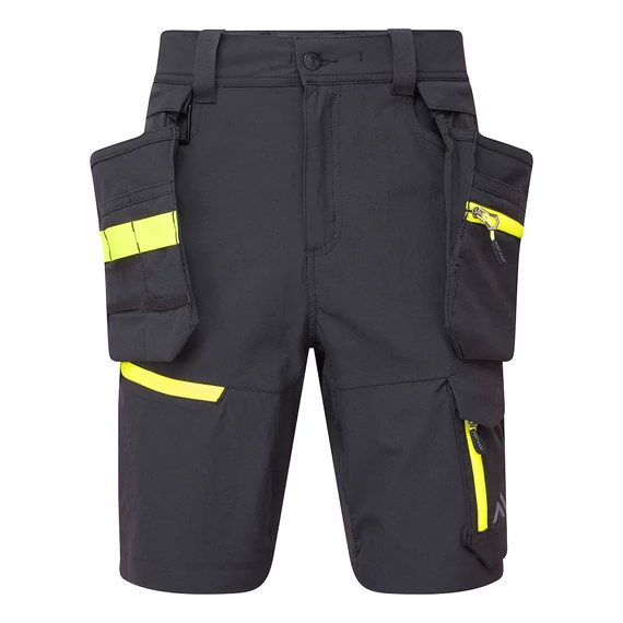 Portwest EV4 holster rövidnadrág (levehető holster zsebbel) fekete