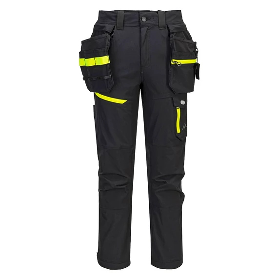 Portwest EV4 holster nadrág (levehető holster zsebbel) fekete
