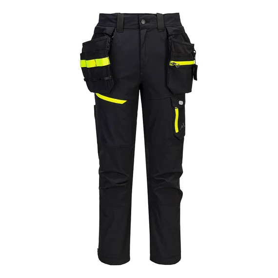 Portwest EV4 holster nadrág (levehető holster zsebbel) fekete rövidített
